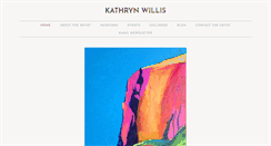Desktop Screenshot of kathrynwillisart.com