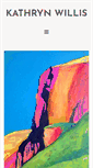 Mobile Screenshot of kathrynwillisart.com